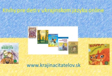 Krajina čitateľov prináša knihy v ukrajinskom jazyku